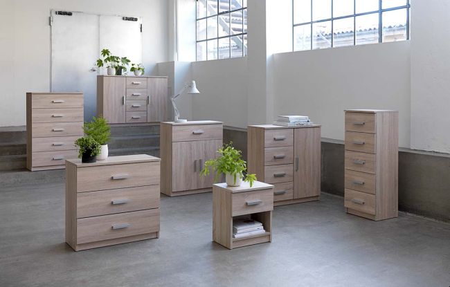 Elvara Minimalist Storage Nightstand