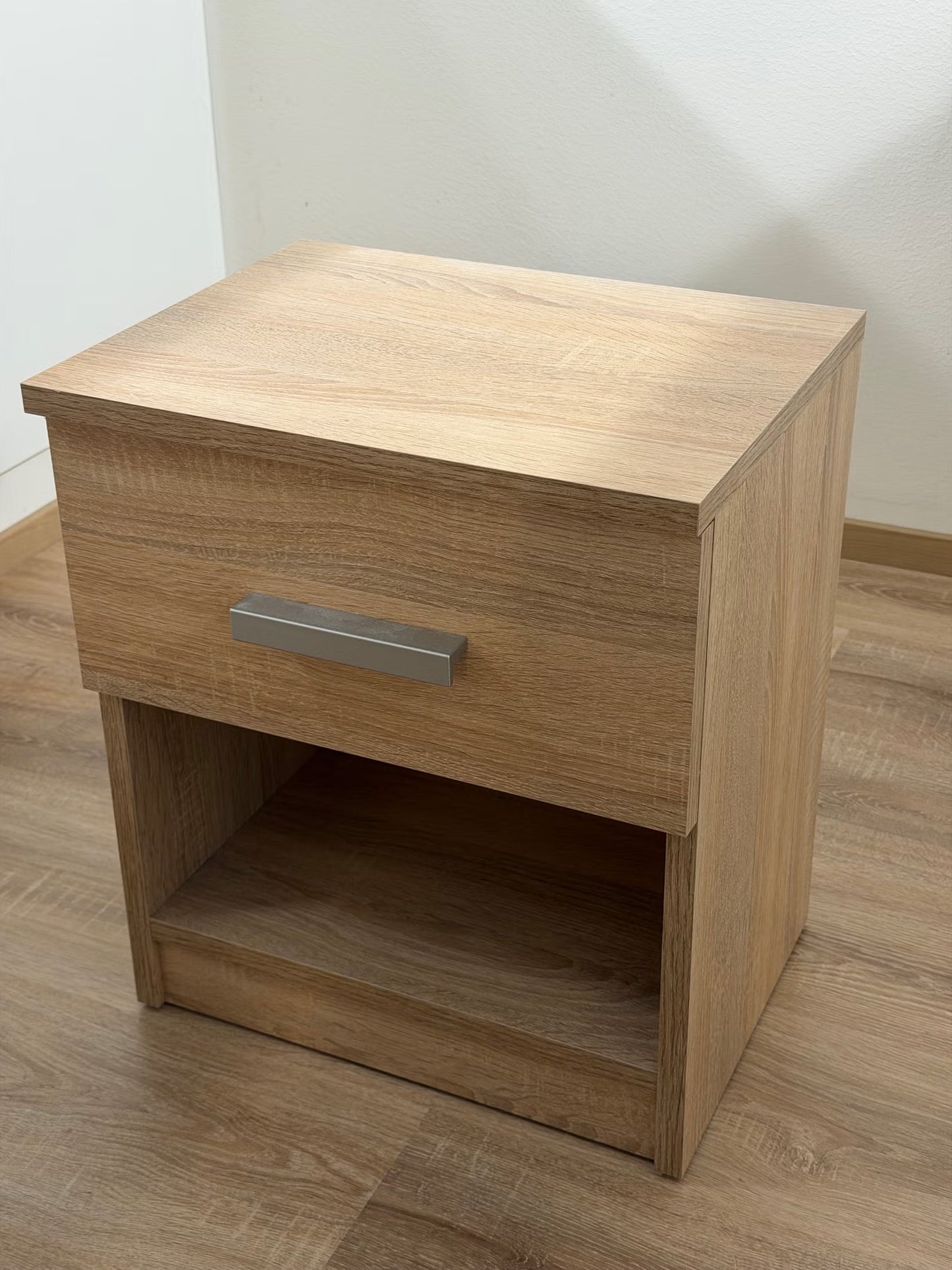 Elvara Minimalist Storage Nightstand